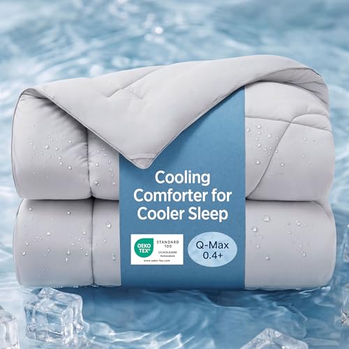 Bedsure Cooling Comforter King Size with Cool Tech