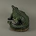DWK 21 Inch Alligator Statue Gator Garden Outdoor Figure