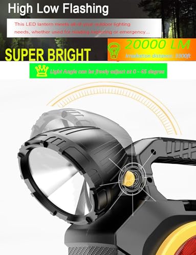 Lampe torche LED puissante pour réparer sans électricité et bricoler partout - 2