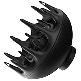 YingEnter Black Orchid Hair Diffuser, Hair Dryer for BlowDryers with 1.7-1.8 inch Diameter Nozzle, suitable for Curlyand Wavy Hair-Softness and Control Blow-out hair is softerfluffier
