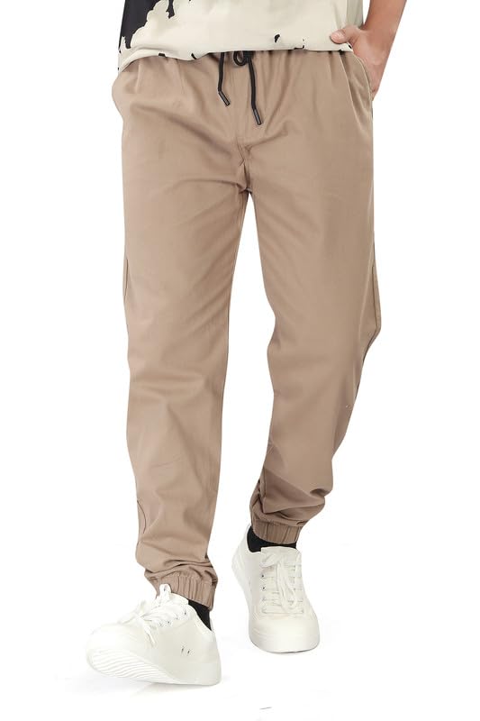 Image of UNOseven Boys Cotton Jogger Pant - Slim Fit - Available from 6 Years to Size XL