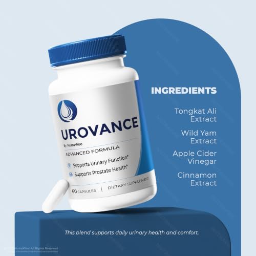 NutraVibe UroVance Capsules, 2 Pack (120 Capsules) - 4