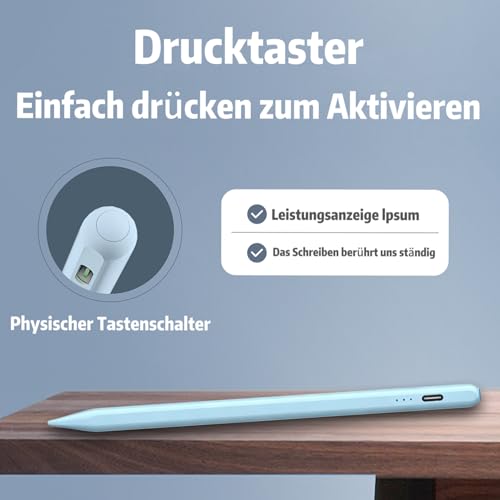 Lápiz digital para evitar trazos imprecisos en tabletas Android y Fire Max 11 4