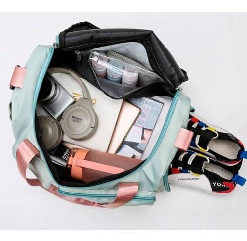 Bolsa Mala Academia Esportiva Treino Viagem Fitness Trabalho Transversal Compartimento para Tênis Bo