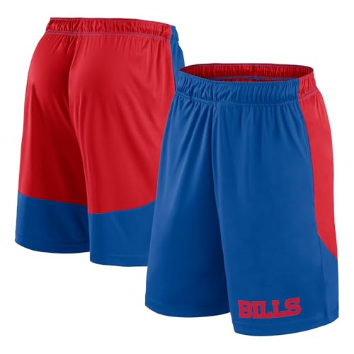 Fanatics Men's Royal/Red Buffalo Bills Launch Shorts
