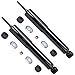 Detroit Axle - 4WD Shock Absorbers for 02-05 Dodge Ram 1500, 4 Complete Shock Absorbers Assembly 2002 2003 2004 2005 Replacement