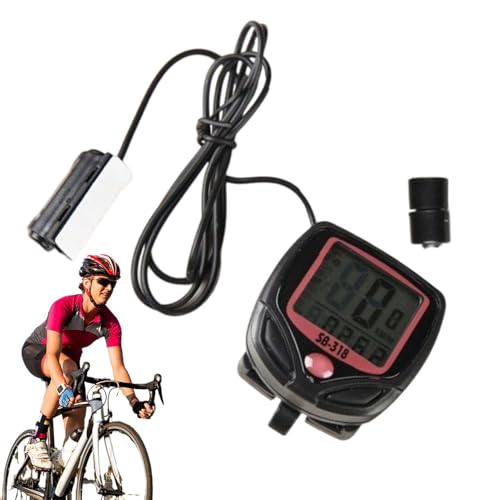 Computadora de bicicleta, Computadora de bicicleta impermeable | Equipo impermeable de bicicleta,Práctico medidor de kilómetros de bicicletas, medidor de velocidad para bicicletas, mejora tu