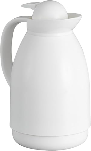Miniatura 3 de Thermos Jarra de vidrio WHT de 34 onzas, paquete de 1, color blanco