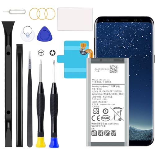 Svenirven Galaxy S8 Battery with Repair Tool Kit