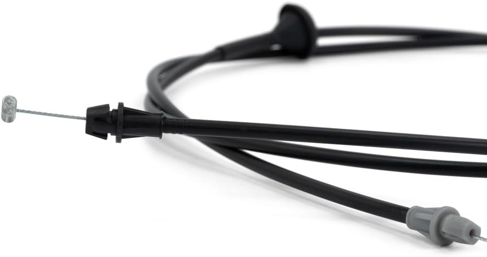 KarParts360 For Ford F-250 Super Duty/F-350 Super Duty 1999-2007 Hood Release Cable | Black | Plastic/Metal | Replacement For 5C3Z16916AA