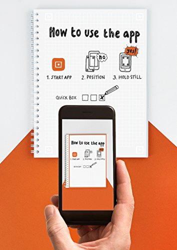 Whitelines WL101 Link A4 Squared Notebook, 80 g papier, 60 vellen - Image 4