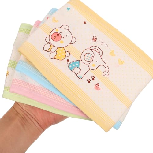 Image of Healifty 4 Pcs Baby Belly Button Band: Infant Umbilical Cord Navel Belt, Soft Cotton Adjustable Belly Bands for Newborns 0-12 Months