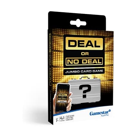 Deal or No Deal Game Night Jumbo Card Game