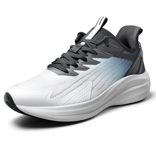 OUTJET Men's Road Running Shoes Lightweight Cushioning...