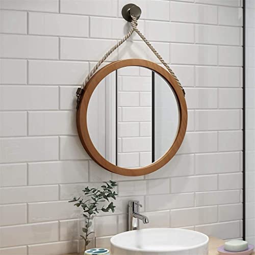 Espejo redondo grande YangRy de 40CM para pared de baño 2