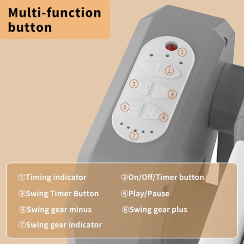 Mattimouse DDC-021 Electric Rocking Bassinet thumb #3