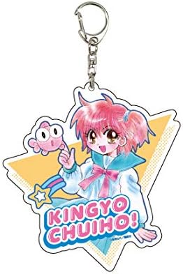 Amazon きんぎょ注意報 01 わぴこ ぎょぴ デカアクリルキーホルダー アニメ 萌えグッズ 通販
