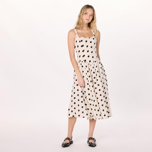 The Drop Women's Balu Feminine Shaped Waist Midi Dress4