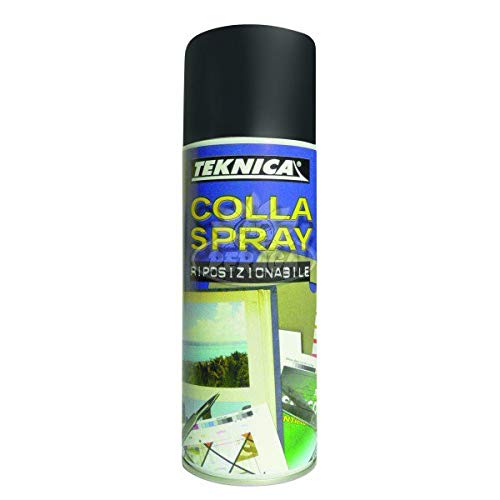 Pegamento en spray reposicionable en 24 h, 400 ml TEKNICA