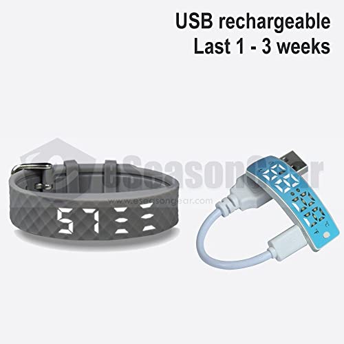 vb80 12 alarm vibrating watch silent vibration shake wake adhd medication reminder