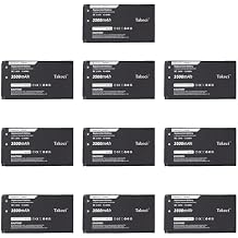10-Pack Replacement Battery for Inseego 5G Mifi M2000, 5G Mifi M2100, M2000, M2100, M3000, M3000B, MiFi X Pro 5G,fits Part No 1600007, 40123134, 3.85V 3500mAh / 13.48Wh