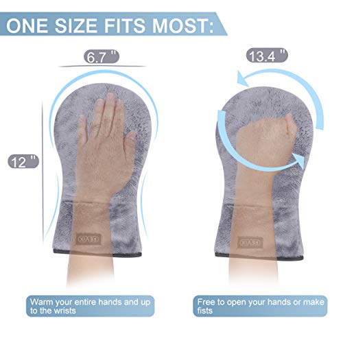 Revix Heated Mitts For Arthritis And Hand Therapy, Microwavable Hand Warmer For Women And Men In Cases Of Stiff Joints, Trigger Finger, Microwavable Therapy Mittens Unscented Hand Muff #TOP3
