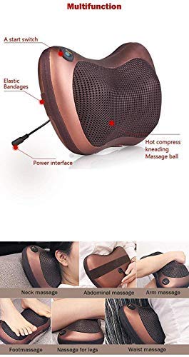 Alok electric back massage with heat, neck-peeth pain relief gifts for mother/dad/women Alok electric back massage with heat, neck-peeth pain relief gifts for mother/dad/women