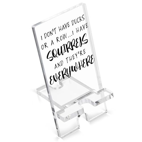Funny Cell Phone Stand for Desk, Office Phone Holder for Desk At Work, Cute Funny Desk Accessory Gift, Rude, Sarcastic, Gag Office Gifts for Women Coworker Boss Employees Friend Phone Stands ZAA32
