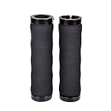 bmx wethepeople crysis 2011  WINOMO Ein Paar BMX MTB Fahrrad Lenker Griffe Handgriffe Alluminum Legierung Schloss Ergonomische Design mit Soft Foam (Schwarz)