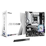 ASRock Z790 Pro RS WiFi LGA1700 ATX Motherboard, Supports 14th/13th/12th Gen Intel Core Processors, DDR5 7200+ (OC), PCIe 5.0, 2.5G LAN, WiFi 6E, 14+1+1 Power Phase, 4X M.2 Slots