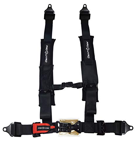 PROGUARD Black 4 Point Harness with 2