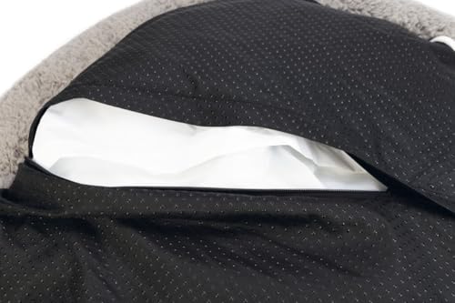 Beeztees Jaxx - Orthopädisches Hundebett - Grau - 60x60x25 cm