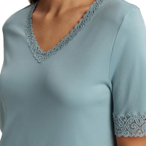 HANRO Women's Moments Short Sleeve Nightgown4