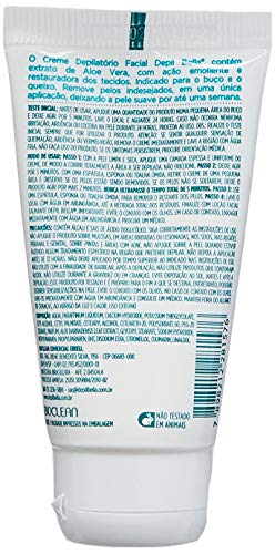 Creme Depilatório Facial, Aloe Vera, Depil Bella, 40G