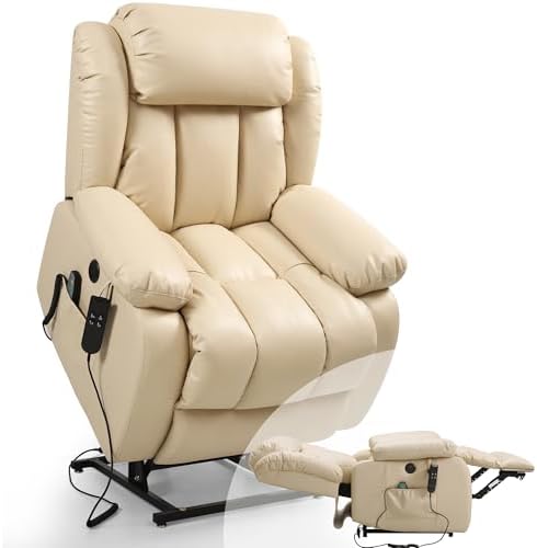 DUANDUAN Sillón Relax eléctrico con 2 Motores y Ajuste Continuo, ...