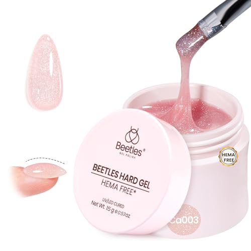 Beetles HEMA-Free Hard Gel for Nails,0.5 oz 9 in 1