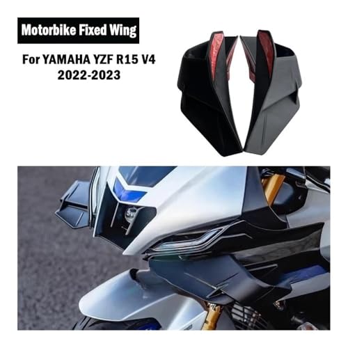 Aileron fixe vent aérodynamique YZF-R15 V4 spoiler arrière moto
