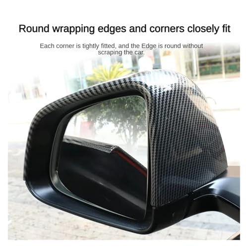 Rétroviseur Tesla Model 3 Highland coque carbone léger ABS accessoire auto - 7