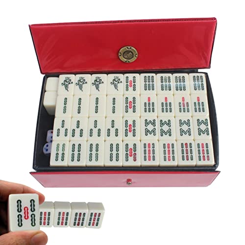 Juego clásico de Mah Jong, Juego Profesional de Mahjong Chino, Doble Felicidad, Juego Familiar para 4 Jugadores, Juego de versión en Chino Tradicional