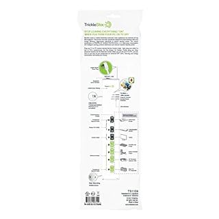 TrickleStar TS1104 7 Outlet APS, 1080 Joules, 3 ft Cord White