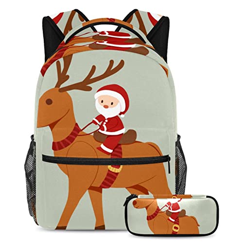 Sac à dos de Noël ergonomique contre le désordre scolaire des petits et grands