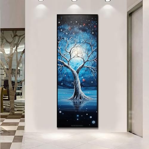 Diamond Art Painting Images Arbre de la Forêt 5D Grand Format 90x260cm