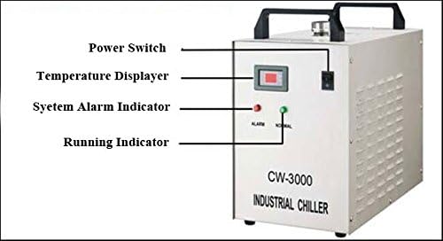 Optim CW-3000 Industrial Water Chiller front panel labeled