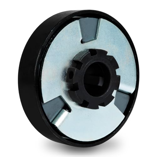 EBERTH Fliehkraftkupplung für Welle 25mm Ø, Kettenradkupplung für Ketten Typ 428#, Zahn-Fliehkraftkupplung, Zentrifugalkupplung Ritzel 15 Zähne #428, Go Kart, Pocket Bike, Quad, Motorrad, Dirt Bike