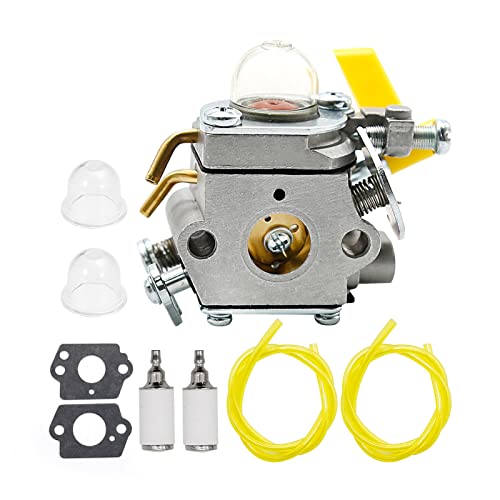 Carburetor with Tune Up Kit Replacement for Ryobi RY09050 RY09051 RY13010 RY13015 RY13050A RY28060 RY34000 RY34420 RY34440 RY64400 Trimmer Replace 308054022 308054025 308054032