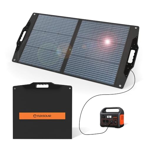 FlexSolar 100W Solar Charger | IP67 Waterproof Foldable Panel w/QC3.0/USB-A/C & DC Ports (7909/5521/XT60/Anderson)