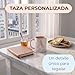 Imagen de Makai - Pack Regalos Personalizados para Mujer: Taza + Tote Bag + Neceser con Inicial y Nombre a Juego