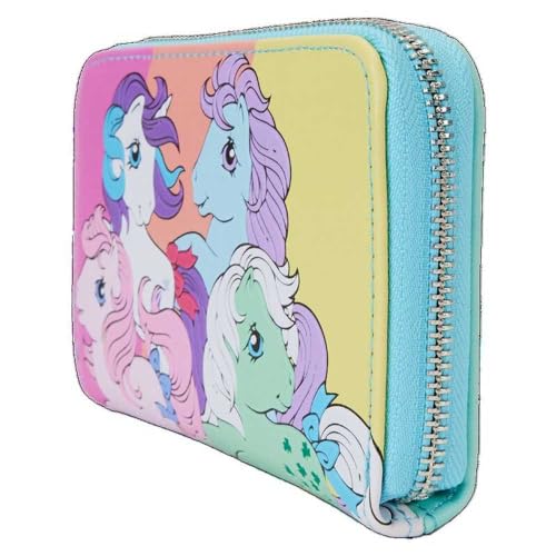 Loungefly Hasbro My Little Pony Color Block Zip Around Wallet3