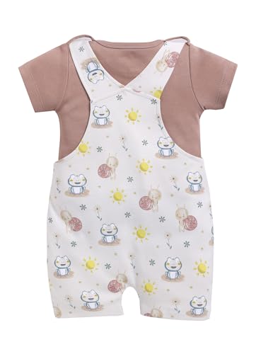 Image of BABY GO 100% Cotton Full Sleeves Dungaree /Overall for Baby Boys and Girls