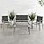 Best Choice Products 4-Piece Outdoor Textilene Patio Conversation Set, Backyard Furniture w/Loveseat, Coffee Table, Steel Frame - Taupe/Charcoal